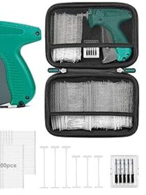 NIFUYOP Price Tag Gun for Clothes Labeler with Case and 6 Needles,